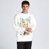 Moschino Dollar White Sweatshirt